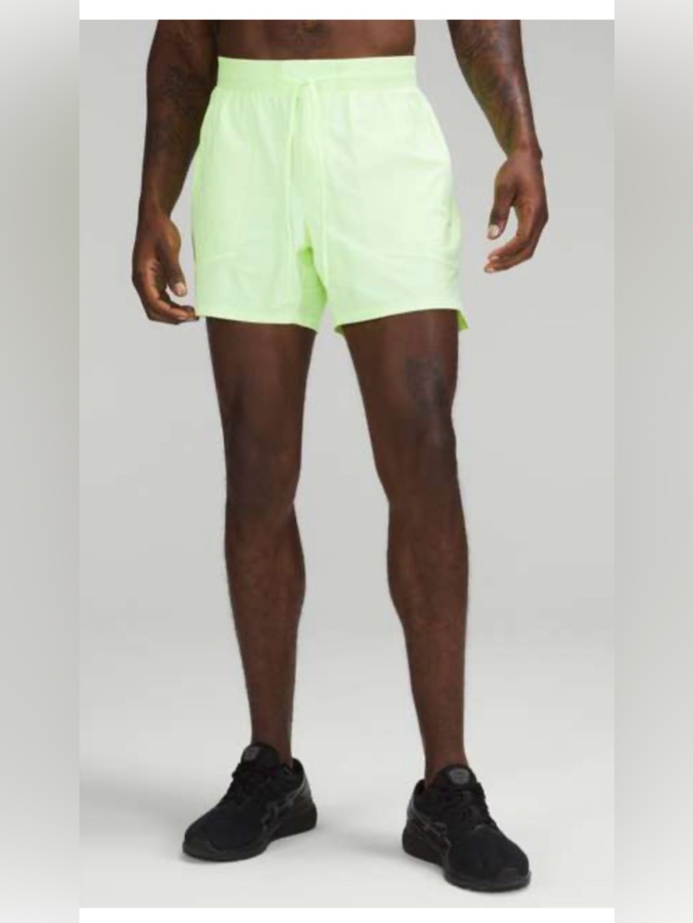 Lululemon license to train 7” linerless faded zap size small